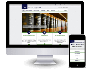 Attorney Websites should look clean and professional, and that's exactly what you'll get when your work with NEXTFLY