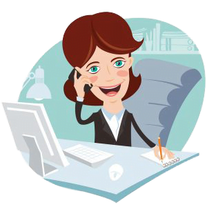 SEO packages help businesses get noticed online image shows woman at desk
