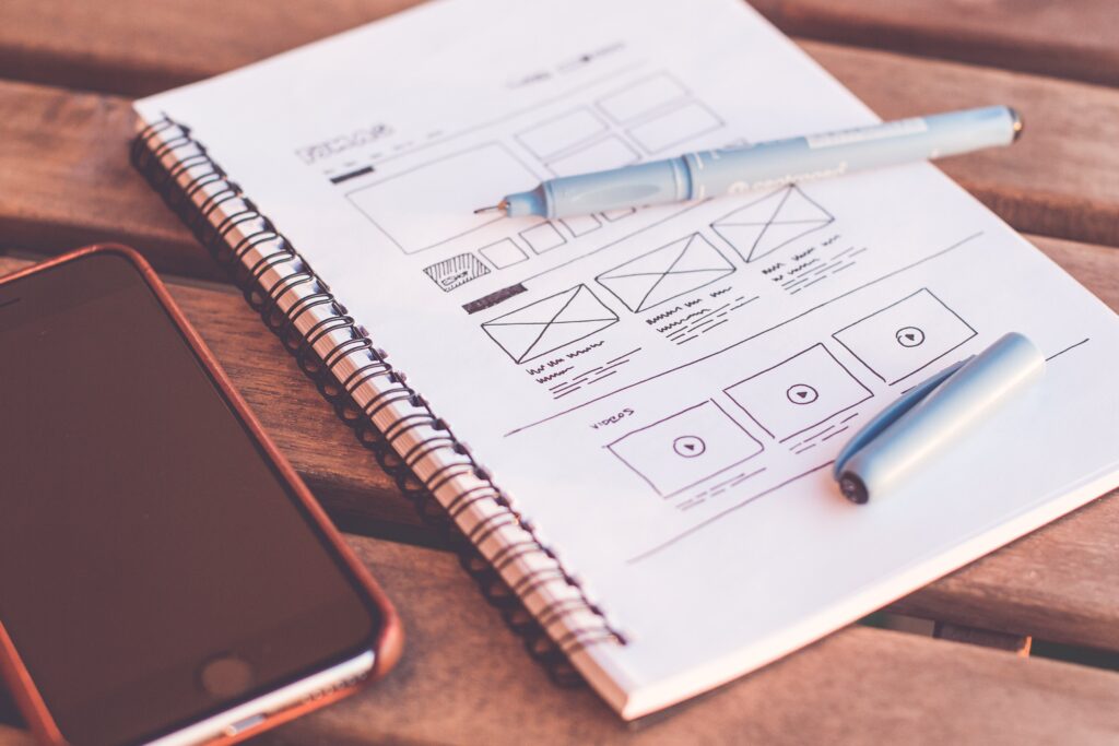 Indianapolis Web Design wireframe